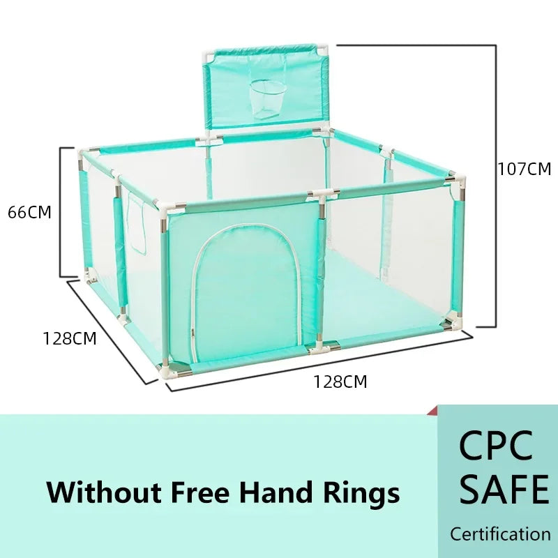 IMBABY Baby Playpen Indoor Baby Playground Large Playpen for Children Safety Protective Barrier Fence Waterproof Game Playpen