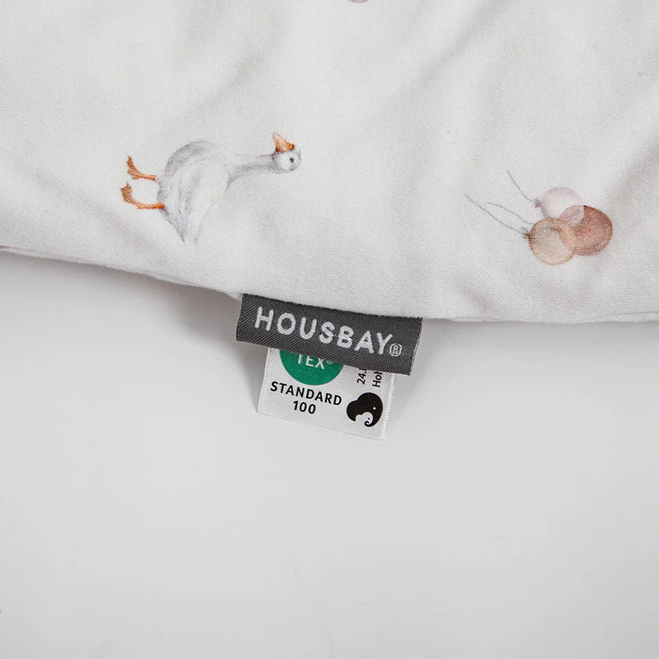 0-24 Months Baby Sleeping Bag With Removeable Sleeves Anti-Kick Blanket Wearable Baby Sleepsacks Beige Printed For Girls Boys