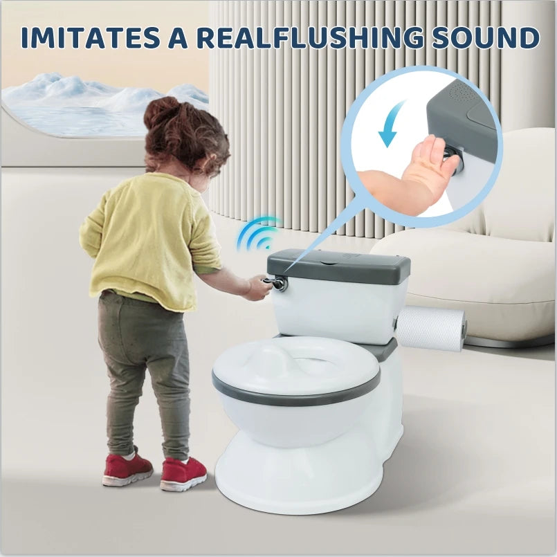 Children's Potty Training Toilet  Seat Removable Portable for Toddlers and Children Easy to Clean and Assemble Household Toilet