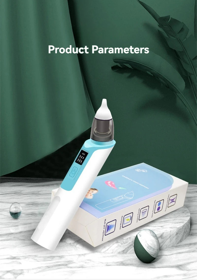 2025 New Pattern Baby Electric Nasal Aspirator for Newborn Charging Version Suction Tool to Prevent Nasal Congestion