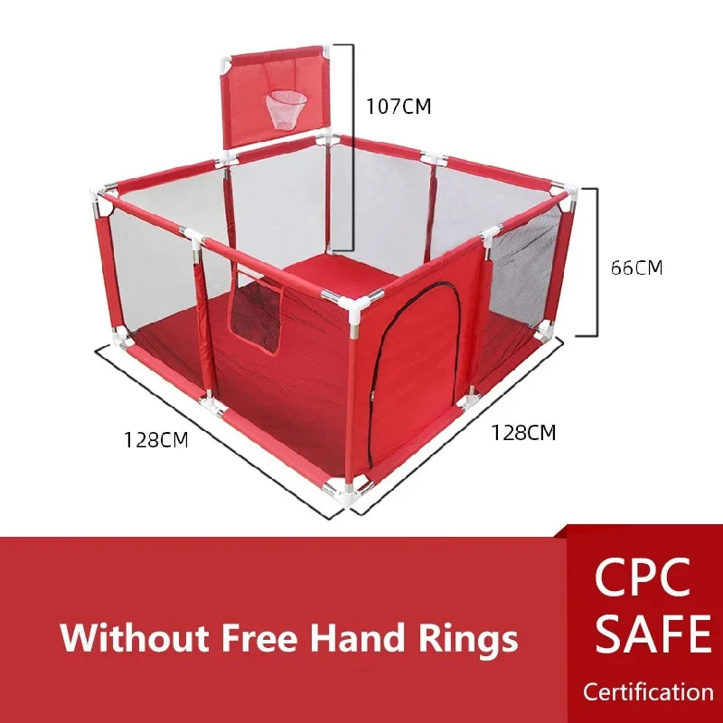 IMBABY Baby Playpen Indoor Baby Playground Large Playpen for Children Safety Protective Barrier Fence Waterproof Game Playpen