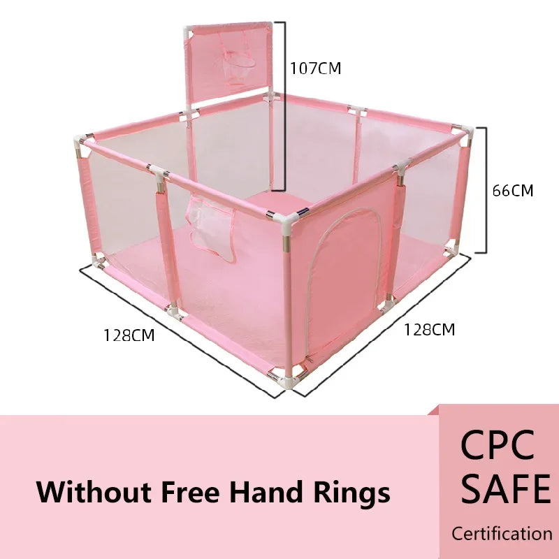 IMBABY Baby Playpen Indoor Baby Playground Large Playpen for Children Safety Protective Barrier Fence Waterproof Game Playpen