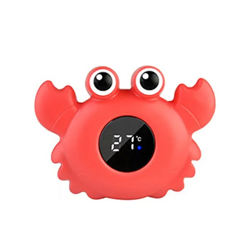 Baby Temperature Meter Floating Digital Water Baby Bath Temperature Meter LED Display Temperature Tester Safety Cartoon