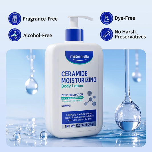 Matern'ella Ceramide Repair Body Lotion – Barrier Restore & Deep Nourishment for Dry & Sensitive Skin