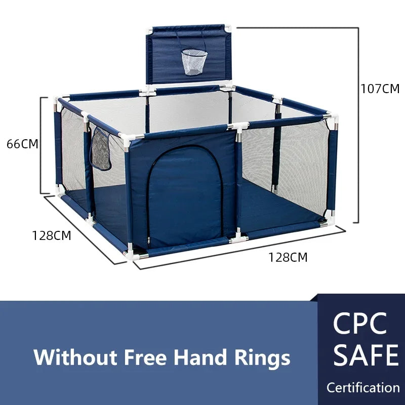 IMBABY Baby Playpen Indoor Baby Playground Large Playpen for Children Safety Protective Barrier Fence Waterproof Game Playpen